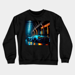 Experience the Thrill: Jaw-Dropping Image of a Supercar Crewneck Sweatshirt